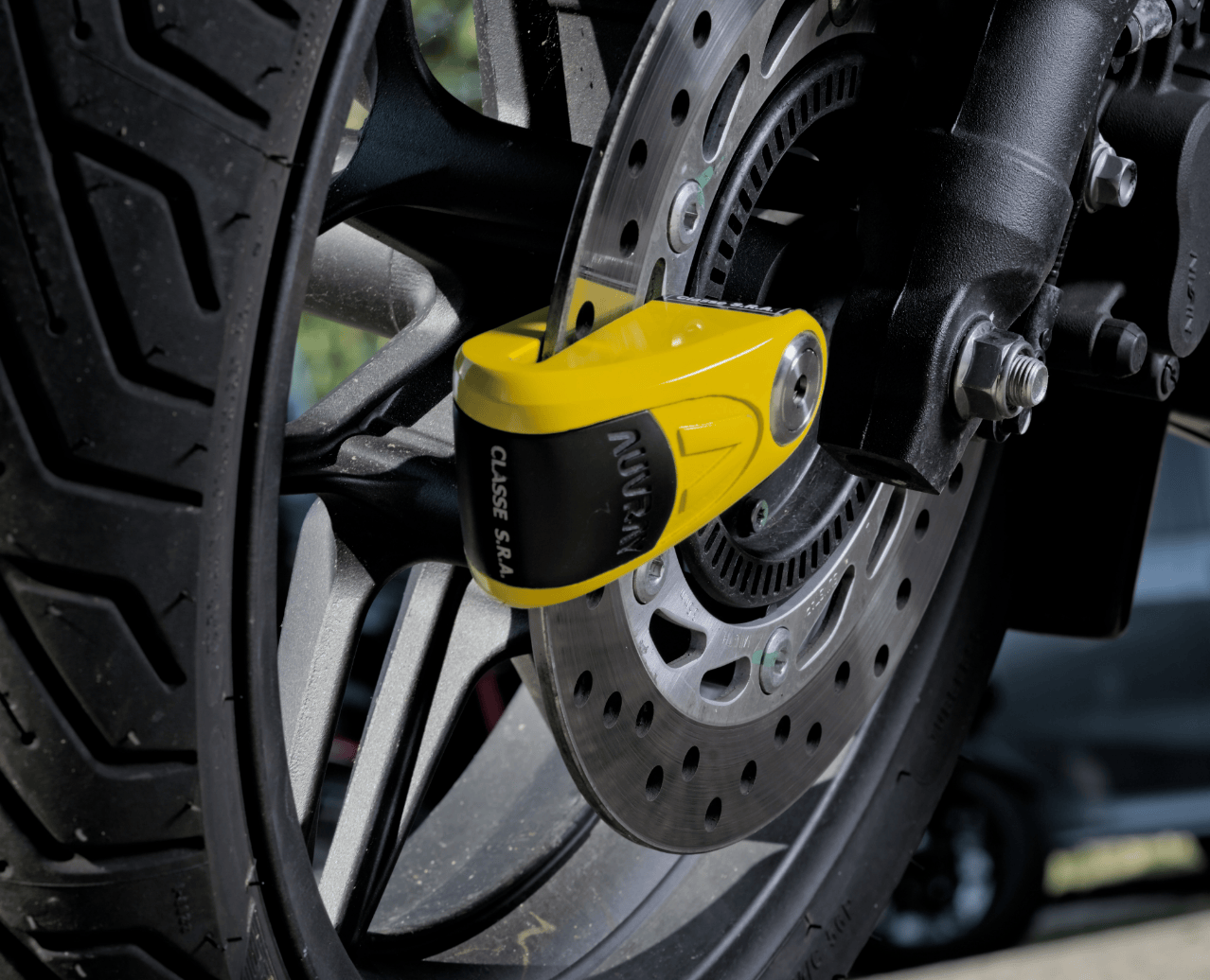 SRA ART certified motorcycle locks