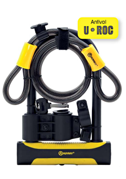 ANTIVOL EN U VELO – U•ROC + CABLE